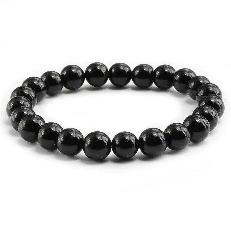 Hot 8Mm Beaded Bracelets Natural Tiger Eye Lava Stone Healing Distance Bracelet for Men Women Friend Gifts Charm Strand Jewelry