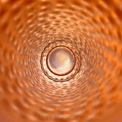 Handmade Polished Pure Copper Ayurvedic Water Bottle
