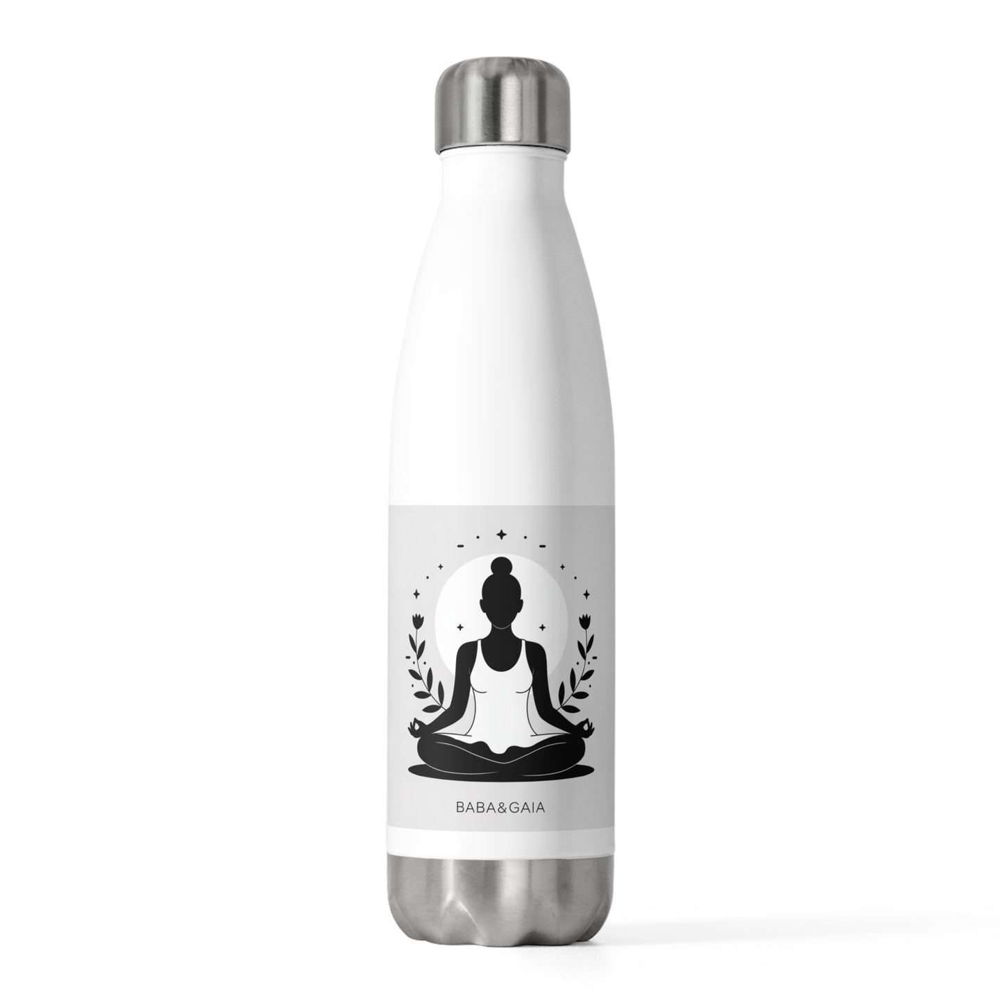 Serene Buddha Bottle, Yoga Water Bottle, Eco-Friendly