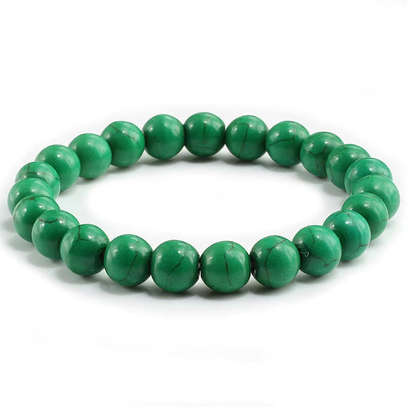 Hot 8Mm Beaded Bracelets Natural Tiger Eye Lava Stone Healing Distance Bracelet for Men Women Friend Gifts Charm Strand Jewelry