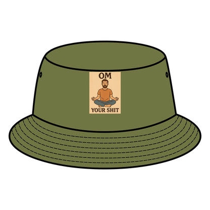 Bucket Hat | OM Your Shit | Outdoor Fun, Spiritual Gifts, Summer Vibes, Festival Accessory