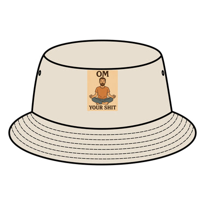 Bucket Hat | OM Your Shit | Outdoor Fun, Spiritual Gifts, Summer Vibes, Festival Accessory
