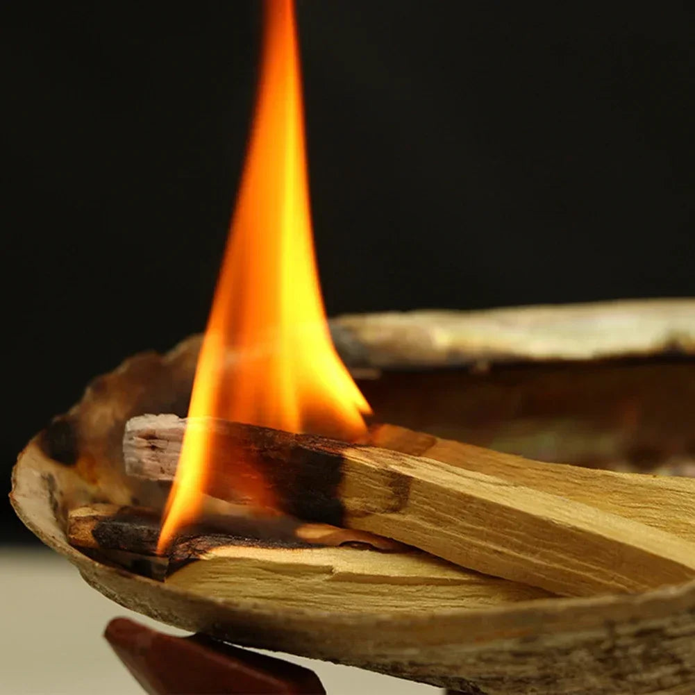 2Pcs/1Pc Palo Santo Natural Incense Sticks Wooden Smudging Stick Aromatherapy Burn Wooden Sticks No Fragrance Home Living Room