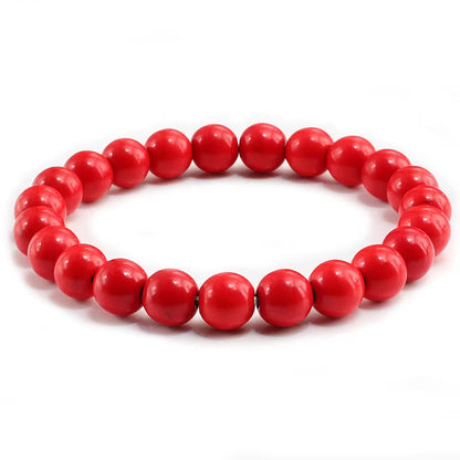 Hot 8Mm Beaded Bracelets Natural Tiger Eye Lava Stone Healing Distance Bracelet for Men Women Friend Gifts Charm Strand Jewelry