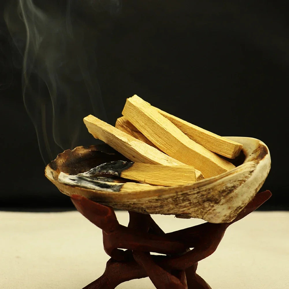 2Pcs/1Pc Palo Santo Natural Incense Sticks Wooden Smudging Stick Aromatherapy Burn Wooden Sticks No Fragrance Home Living Room